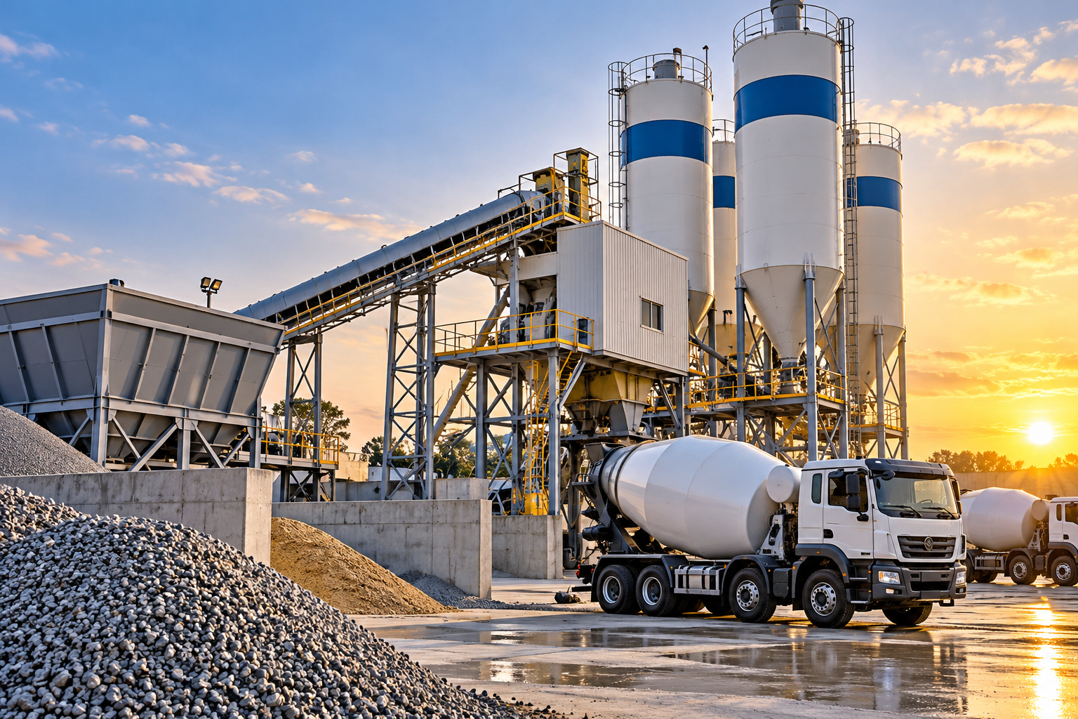 Ready-Mix Concrete (RMC) Plant