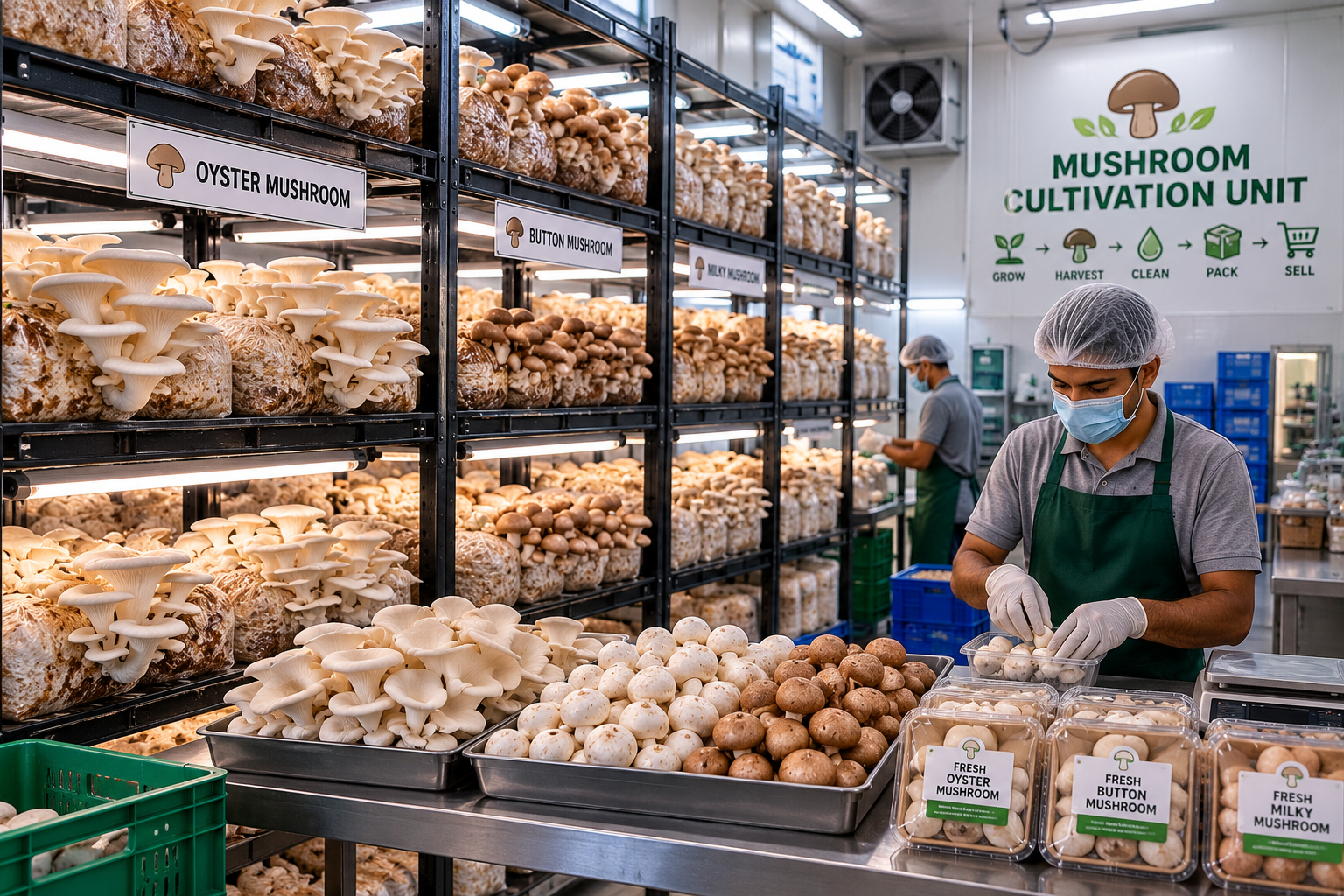 Mushroom Cultivation Unit