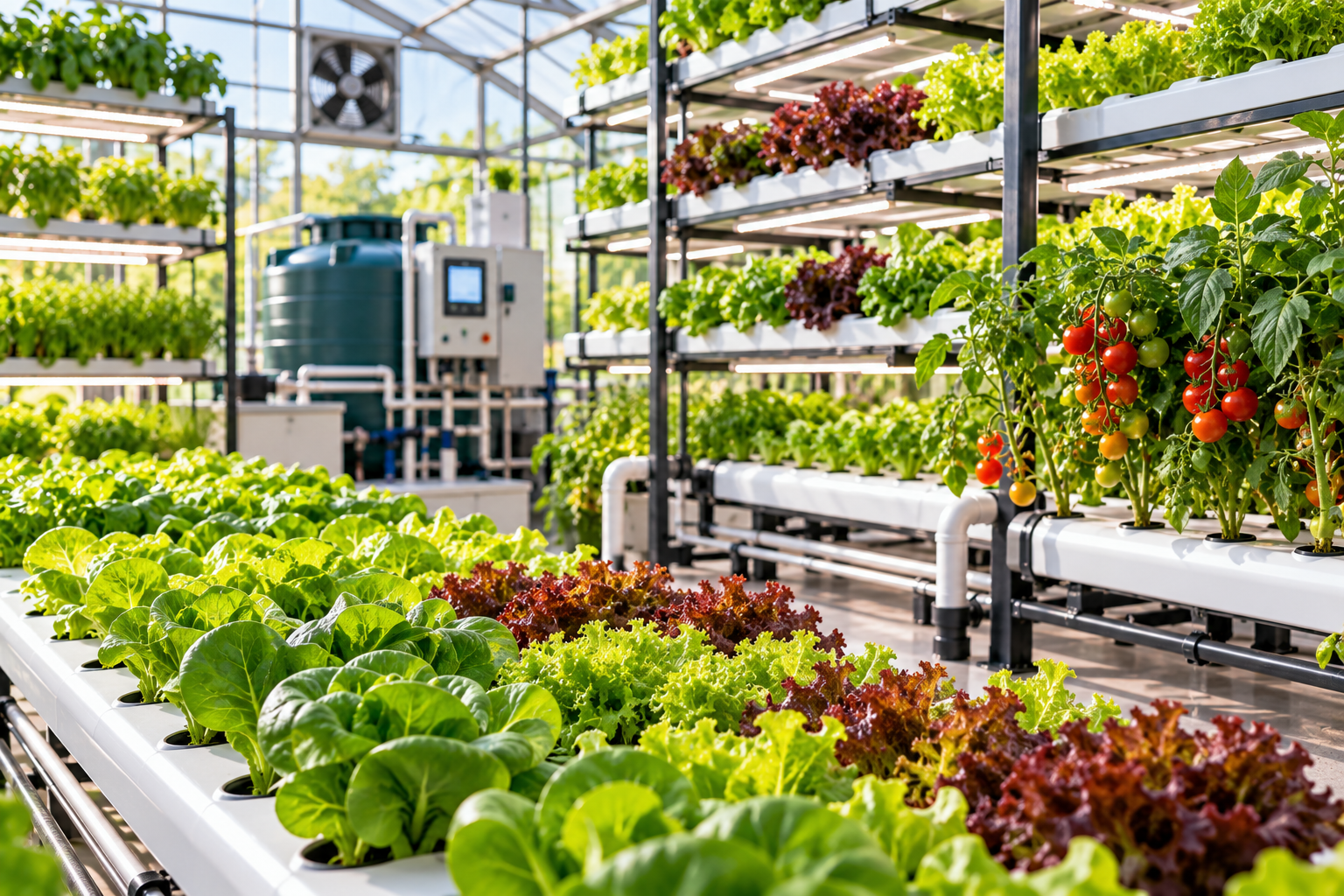 Hydroponic Vegetable Farm