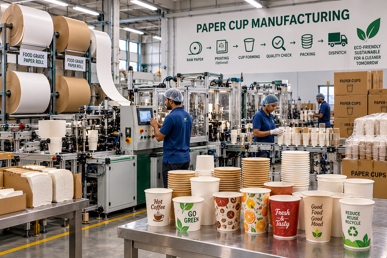 Paper Cup Manufacturing