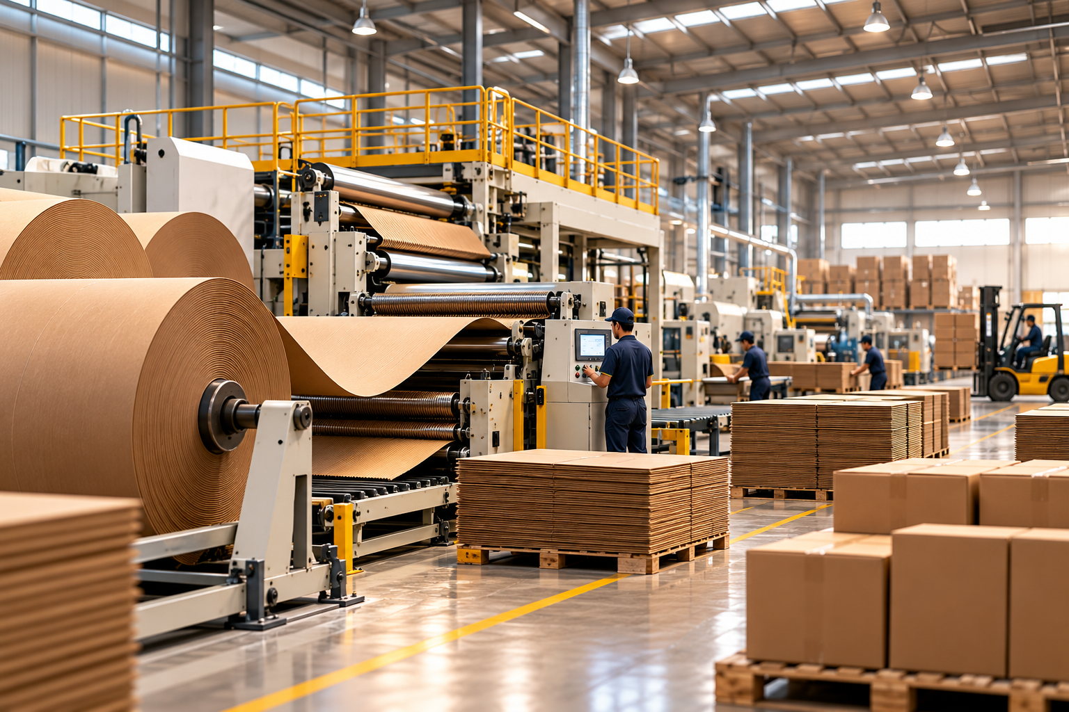 Corrugated Box Manufacturing Unit